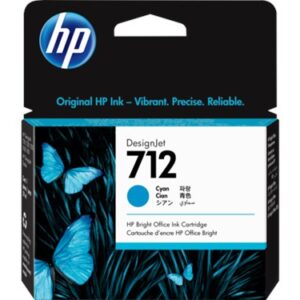 HP 712 29-ml Cyan DesignJet Ink Cartridge (MC50)
