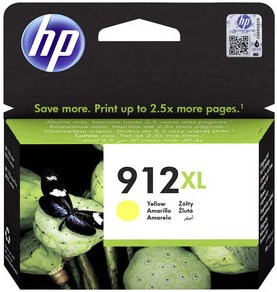 CRT HP 912XL Jaune - 700 pages - (MC 60)