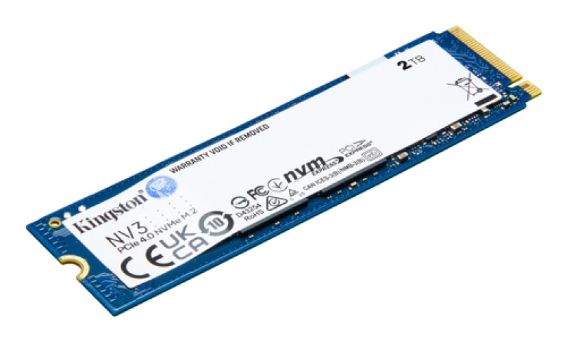 Disque Dur SSD Kingston NV3S 2To M.2 NVMe PCIe (Nu) 2280
