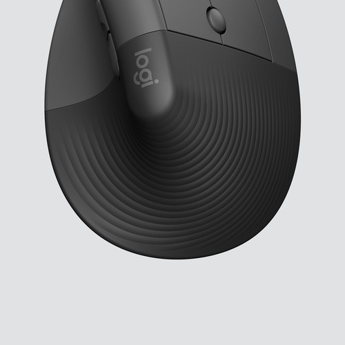 SOURIS LOGITECH LIFT Vertical Ergo s/fil+BTO Droitier Noir 910-006494