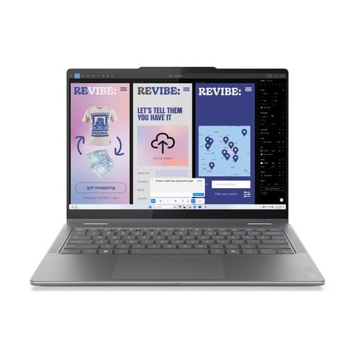 LENOVO Yoga 7 14 Tactile Core U7-256V 16/512Go WiFi7 W11 • Gris