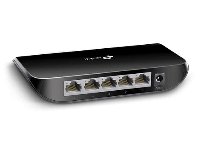 TP-LINK TL-SG1005D * SWITCH 5 ports GbLAN 10/100/1000 Desktop