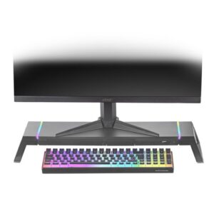 Mars Gaming REHAUSSEUR D'ECRAN +Support Tab/Tél. RGB * MGS-ONE (Noir) – Image 4