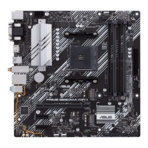 CM ASUS B550M-A WIFI II (sAM4) 4DDR4 PCIE DVI-D/HDMI/VGA mATX