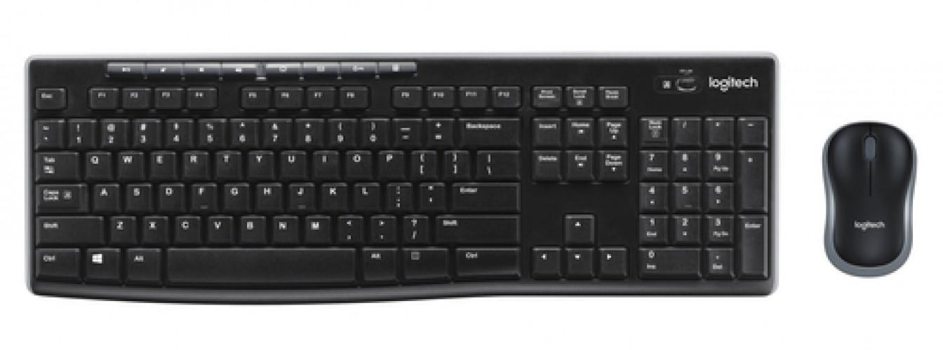 CLAVIER & SOURIS LOGITECH MK270 Desktop Optical s/fil * RETAIL – Image 1