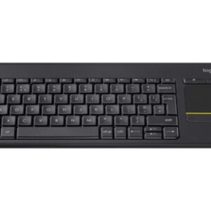 CLAVIER LOGITECH K400 Plus Wireless Touchpad KBD Noir * 920-007129 – Image 1