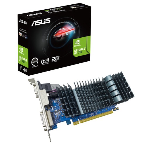 CV ASUS Nvida GeForce GT710 Evo Low Profile 2GO (Low Profile Passive)