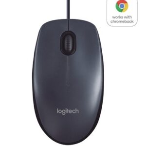 SOURIS LOGITECH B100 Optique fil (OEM) USB 910-003357 * NOIRE – Image 1