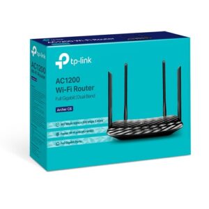 TP-LINK Archer C6 c3.2 * PA/Routeur WiFi AC1200 4xGbLAN Dual MU-MIMO – Image 4